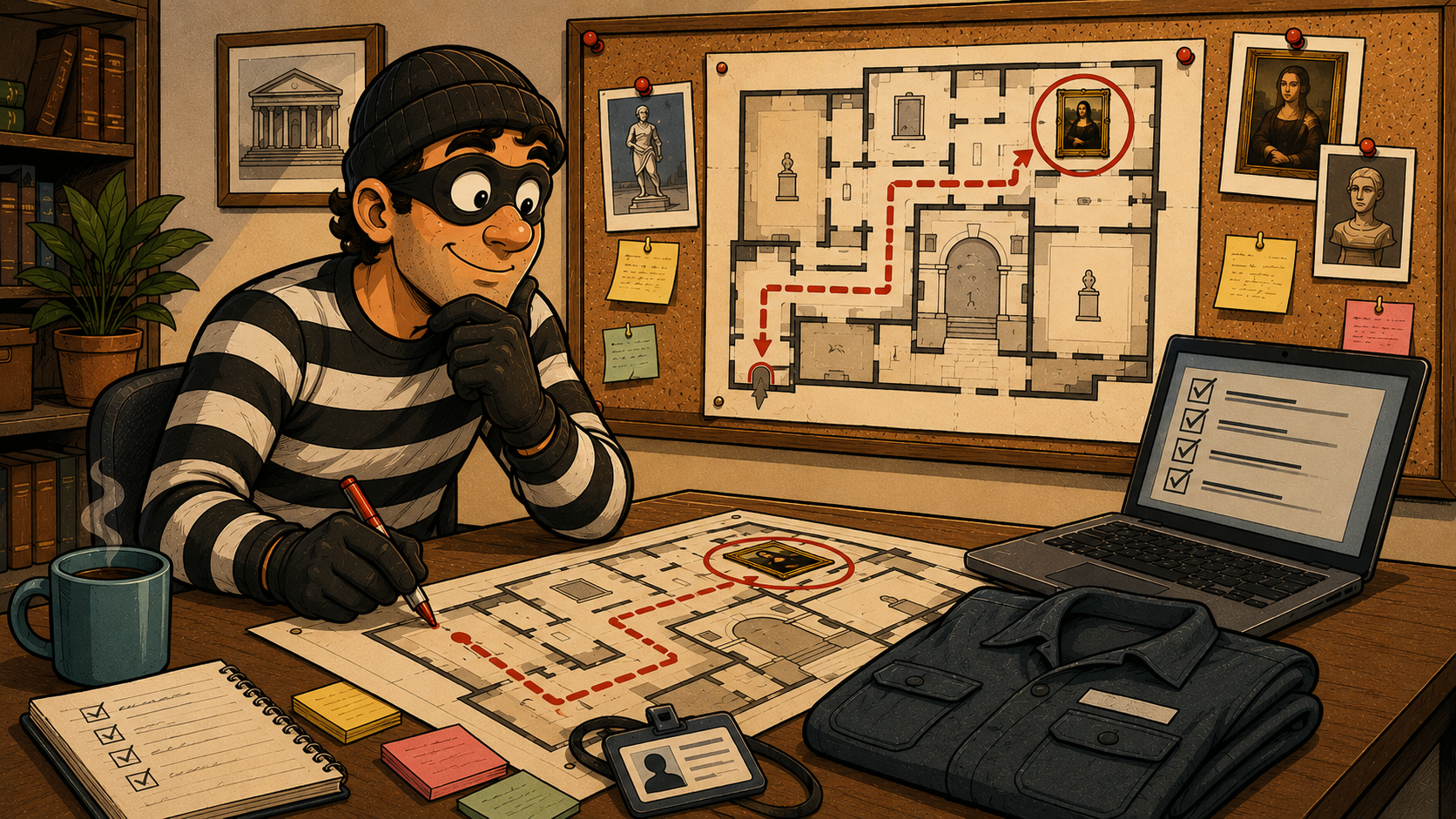 The heist blueprint