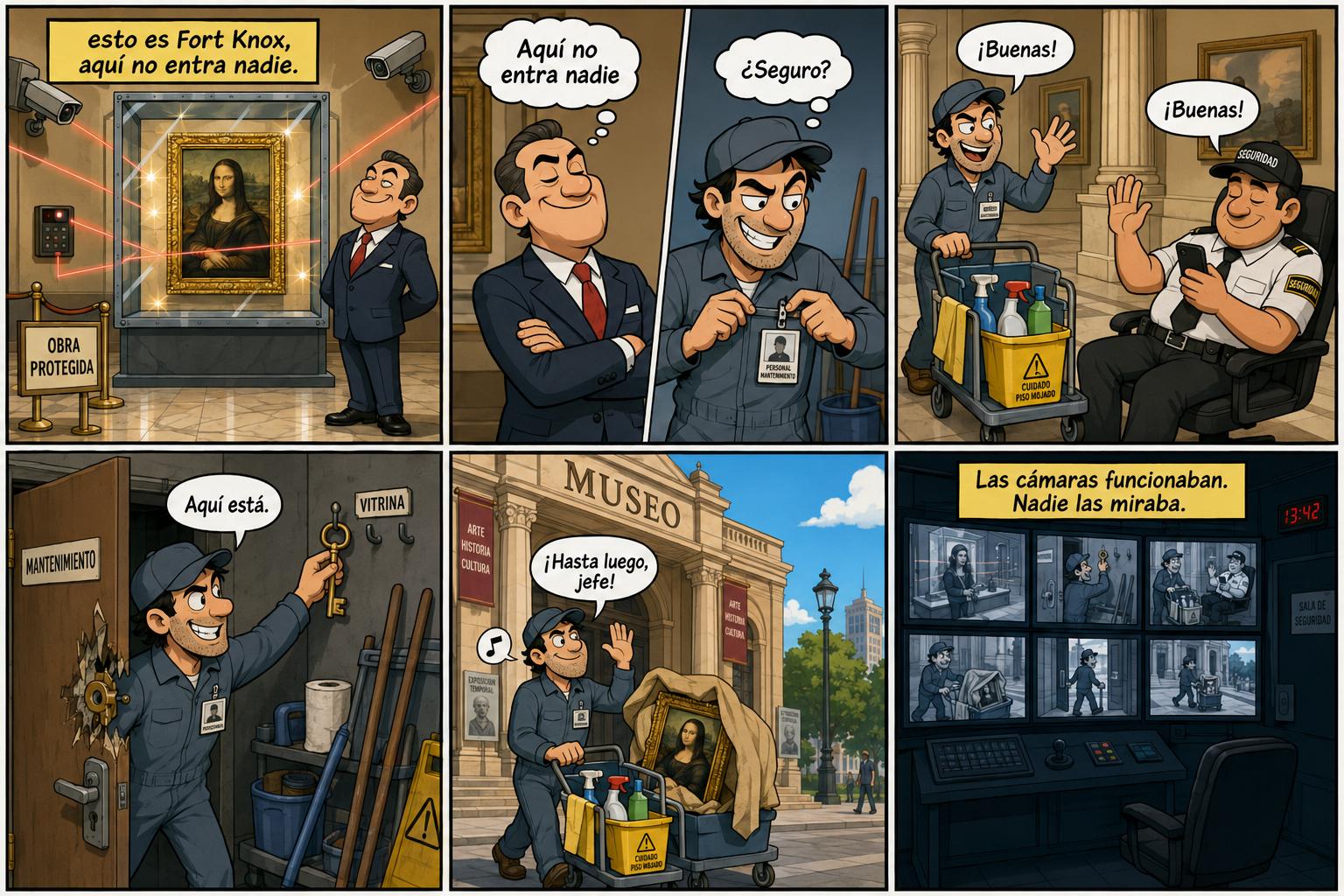 El robo del museo