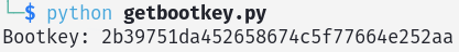 Obtaining the BootKey from the LSA values